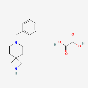 7-benzyl-2,7-diazaspiro[3.5]nonane;oxalic acid CAS 2055839-97-7