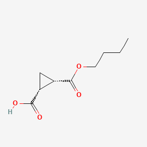 cis-(1R,2S)-2-butoxycarbonylcyclopropane-1-carboxylic acid CAS 2055841-08-0