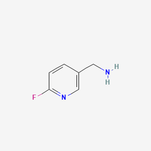 (6-fluoro-3-pyridinyl)methanamine CAS 205744-17-8