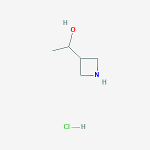 1-(azetidin-3-yl)ethanol;hydrochloride CAS 2068152-34-9