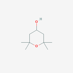 2,2,6,6-tetramethyloxan-4-ol CAS 20931-50-4