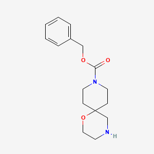 benzyl 1-oxa-4,9-diazaspiro[5.5]undecane-9-carboxylate CAS 2102409-64-1