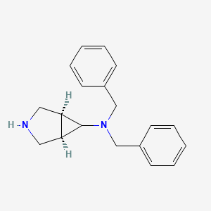 (1R,5S)-N,N-dibenzyl-3-azabicyclo[3.1.0]hexan-6-amine CAS 210482-10-3