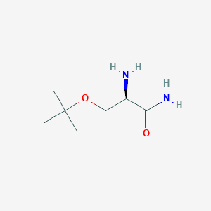 (2R)-2-amino-3-[(2-methylpropan-2-yl)oxy]propanamide CAS 211755-73-6