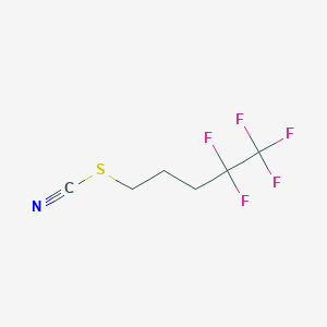 4,4,5,5,5-pentafluoropentyl thiocyanate CAS 212190-16-4