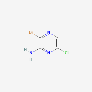 3-bromo-6-chloropyrazin-2-amine CAS 212779-21-0