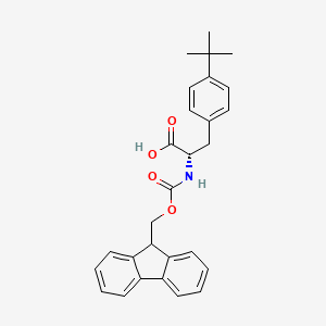 (2S)-3-(4-tert-butylphenyl)-2-(9H-fluoren-9-ylmethoxycarbonylamino)propanoic acid CAS 213383-02-9