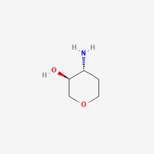 (3S,4R)-4-aminooxan-3-ol CAS 215940-92-4