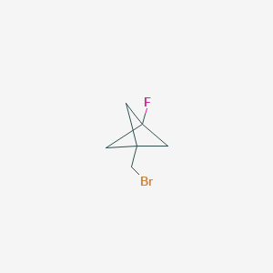 1-(bromomethyl)-3-fluorobicyclo[1.1.1]pentane CAS 2168405-39-6