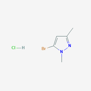 5-bromo-1,3-dimethylpyrazole;hydrochloride CAS 2173991-63-2