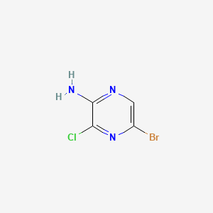 5-bromo-3-chloropyrazin-2-amine CAS 21943-13-5