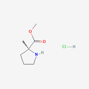 methyl (2S)-2-methylpyrrolidine-2-carboxylate;hydrochloride CAS 220060-08-2