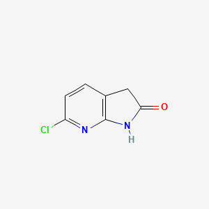 6-chloro-1,3-dihydropyrrolo[2,3-b]pyridin-2-one CAS 220896-14-0