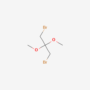 1,3-dibromo-2,2-dimethoxypropane CAS 22094-18-4