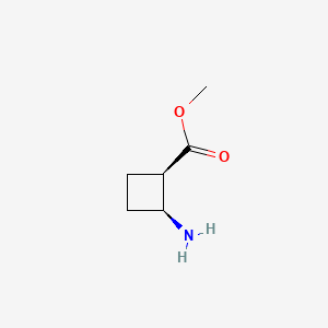 cis-methyl (1R,2S)-2-aminocyclobutane-1-carboxylate CAS 221158-94-7