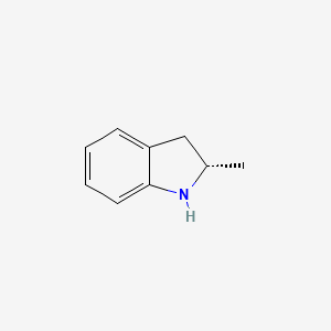 (2S)-2-methyl-2,3-dihydro-1H-indole CAS 22160-09-4