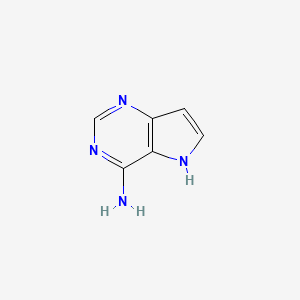 5H-pyrrolo[3,2-d]pyrimidin-4-amine CAS 2227-98-7