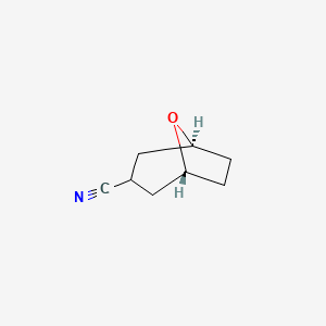(1R,5S)-8-oxabicyclo[3.2.1]octane-3-carbonitrile CAS 2227197-28-4