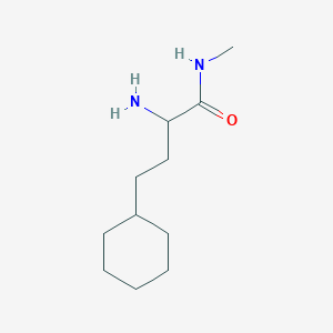 2-amino-4-cyclohexyl-N-methylbutanamide CAS 2227204-77-3