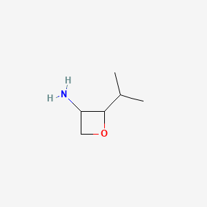 2-propan-2-yloxetan-3-amine CAS 2227206-40-6