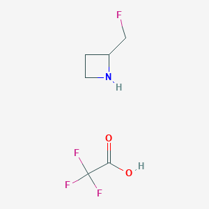 2-(fluoromethyl)azetidine;2,2,2-trifluoroacetic acid CAS 2227206-76-8