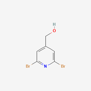 (2,6-dibromo-4-pyridinyl)methanol CAS 223463-02-3