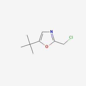 5-tert-butyl-2-(chloromethyl)-1,3-oxazole CAS 224441-73-0