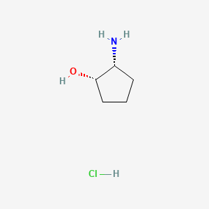 cis-(1S,2R)-2-aminocyclopentan-1-ol;hydrochloride CAS 225791-13-9