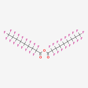 2,2,3,3,4,4,5,5,6,6,7,7,8,8,9,9,9-heptadecafluorononanoyl 2,2,3,3,4,4,5,5,6,6,7,7,8,8,9,9,9-heptadecafluorononanoate CAS 228407-54-3