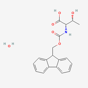 (2S,3R)-2-(9H-fluoren-9-ylmethoxycarbonylamino)-3-hydroxybutanoic acid;hydrate CAS 229957-49-7