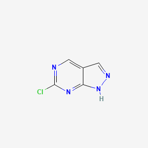 6-chloro-1H-pyrazolo[3,4-d]pyrimidine CAS 23002-51-9