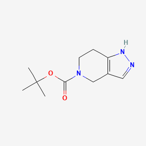 tert-butyl 1,4,6,7-tetrahydropyrazolo[4,5-c]pyridine-5-carboxylate CAS 230301-11-8