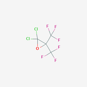 2,2-dichloro-3,3-bis(trifluoromethyl)oxirane CAS 23152-63-8