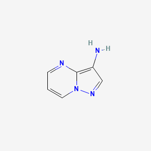 pyrazolo[1,5-a]pyrimidin-3-amine CAS 232600-93-0
