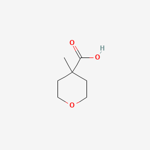4-methyloxane-4-carboxylic acid CAS 233276-38-5