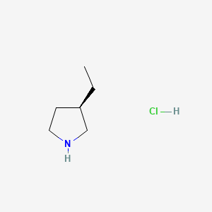 (3R)-3-ethylpyrrolidine;hydrochloride CAS 235093-99-9