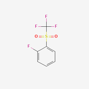 1-fluoro-2-(trifluoromethylsulfonyl)benzene CAS 2358-41-0