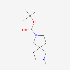 tert-butyl 2,7-diazaspiro[4.4]nonane-2-carboxylate CAS 236406-49-8