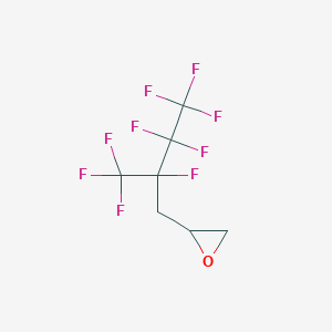 2-[2,3,3,4,4,4-hexafluoro-2-(trifluoromethyl)butyl]oxirane CAS 239463-94-6