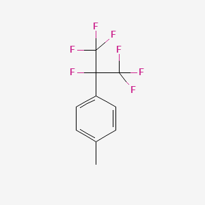 1-(1,1,1,2,3,3,3-heptafluoropropan-2-yl)-4-methylbenzene CAS 2396-26-1
