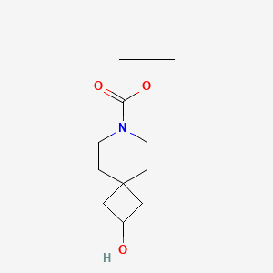 tert-butyl 2-hydroxy-7-azaspiro[3.5]nonane-7-carboxylate CAS 240401-28-9