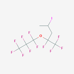 1,1,1,2-tetrafluoro-2-(1,1,2,2,3,3,3-heptafluoropropoxy)-4-iodopentane CAS 243128-39-4