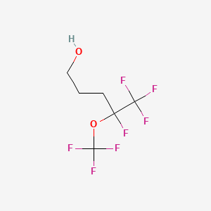 4,5,5,5-tetrafluoro-4-(trifluoromethoxy)pentan-1-ol CAS 243139-59-5