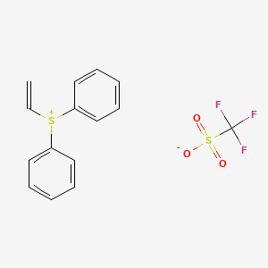 ethenyl(diphenyl)sulfanium;trifluoromethanesulfonate CAS 247129-88-0