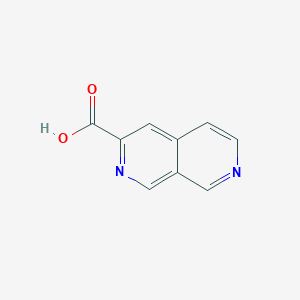 2,7-naphthyridine-3-carboxylic acid CAS 250674-48-7