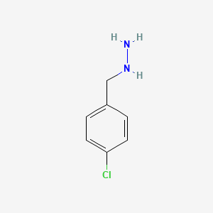 (4-chlorophenyl)methylhydrazine CAS 25198-45-2