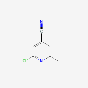 2-chloro-6-methylpyridine-4-carbonitrile CAS 25462-98-0