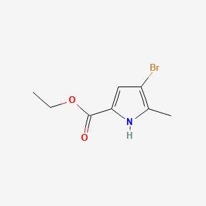 ethyl 4-bromo-5-methyl-1H-pyrrole-2-carboxylate CAS 25907-29-3