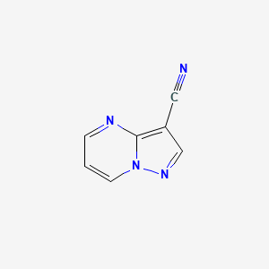 pyrazolo[1,5-a]pyrimidine-3-carbonitrile CAS 25939-87-1