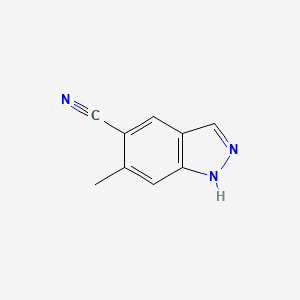 6-methyl-1H-indazole-5-carbonitrile CAS 259537-71-8